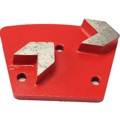 Metal Bond Diamond Polishing Double Arrow Segments for Concrete Polishing Grit 80