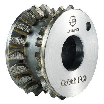 Wheel Dialead Segmented Resin Diamond Hand Profiling Wheel for Granite Marble Stone Edge