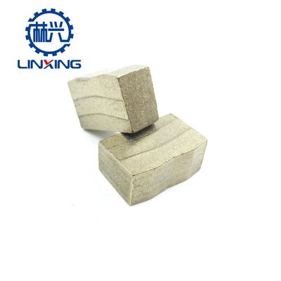 LINXING Diamond Segments for Granite Cutting 900mm-4200mm and Taper Segment Shape