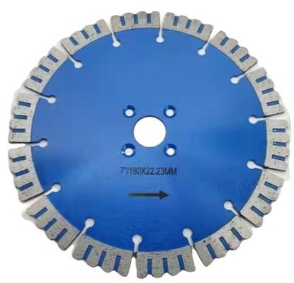 Ti-coated 180mm Diamond Blade Cutter Disc for Finishing Volcanic Stone in Mexico