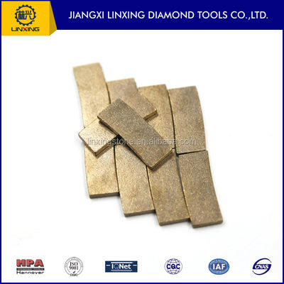 Grooved Cutting Segment for Saw Blade Machine Granite Marble
