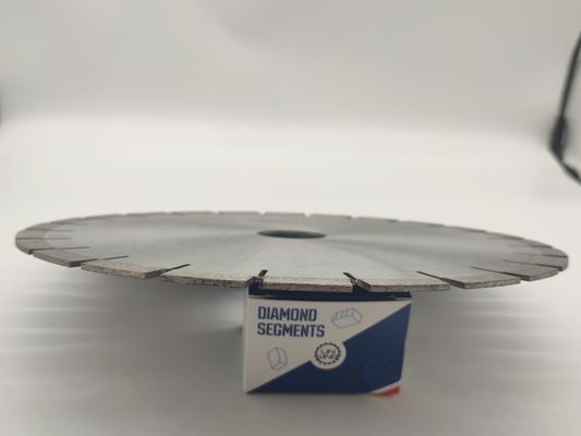 U-shape Lava Stone Cutting 350mm Diamond Saw Blade Disc with Segment Size 40*3.3*15mm