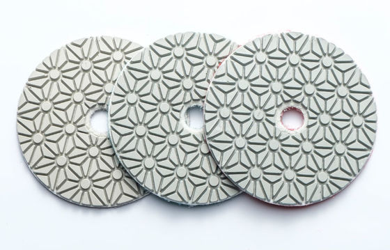 3 Step Polishing Pads for Wet Polishing Granite Marble Tile Slab Resin and Diamond