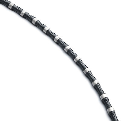 Linxing 12.0mm Spring Diamond Granite Wire Saw Beads with High Working Efficiency