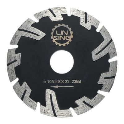 Thin Segmented Turbo Disc 230mm T Type Diamond Saw Blade for Marble Stone Cutting