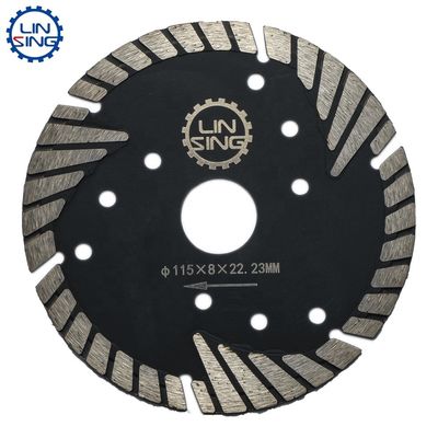 Thin Segmented Turbo Disc 230mm T Type Diamond Saw Blade for Marble Stone Cutting