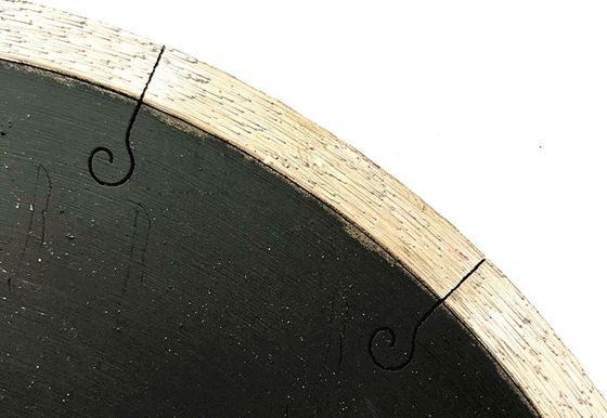 Sharpness Advantage 350mm J Slot Saw Blade for Precise Cutting of Quartz and Agate