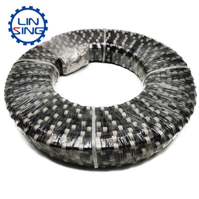 D8.5-11.5mm Diamond Wire Saw Rope for Concrete Granite Marble Sandstone Stone Beads/M 40