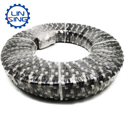 D8.5-11.5mm Diamond Wire Saw Rope for Concrete Granite Marble Sandstone Stone Beads/M 40