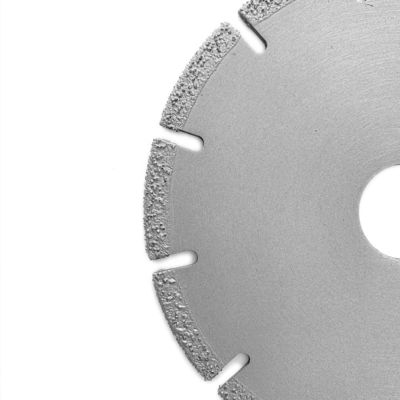 230mm Marble Cutting and Polishing Vacuum Brazed Saw Blade with Ti-coated Finishing