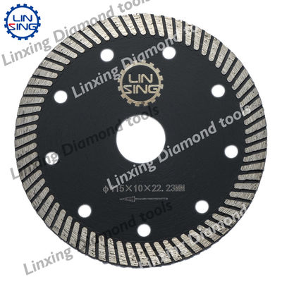 20mm/22.23mm Arbor Turbo Mesh Diamond Saw Blade for Cutting Ceramic Tile Marble Stone