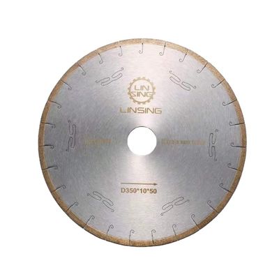 Marble Fish Hook Cutting Disc 14'' Diamond Metal Powder Saw Blade for Ceramics Cutting