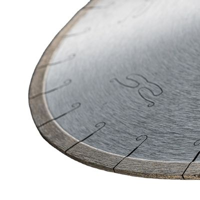 Marble Fish Hook Cutting Disc 14'' Diamond Metal Powder Saw Blade for Ceramics Cutting