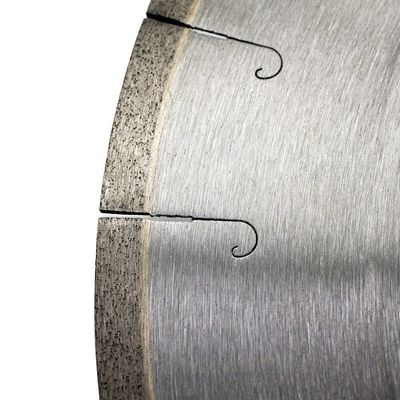 Marble Fish Hook Cutting Disc 14'' Diamond Metal Powder Saw Blade for Ceramics Cutting