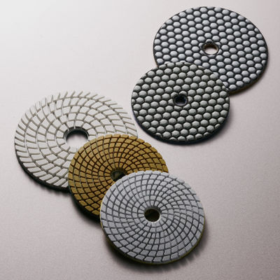 100mm Resin Bond Wet Diamond Polishing Pad for Granite Marble Quartz Stone 7 Pieces Set
