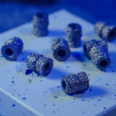 Vacuum Brazed Taper Bead for Marble Stone Quarry Trimming Diamond Bead 11.0mm Wire Rope