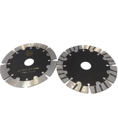 Diameter 115mm Turbo Segmented Teeth Cutter Disc for Marble Granite Brick Asphalt Curb