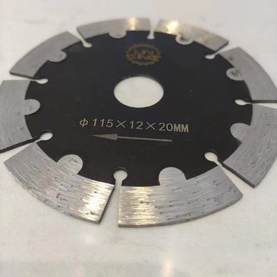 Diameter 115mm Turbo Segmented Teeth Cutter Disc for Marble Granite Brick Asphalt Curb