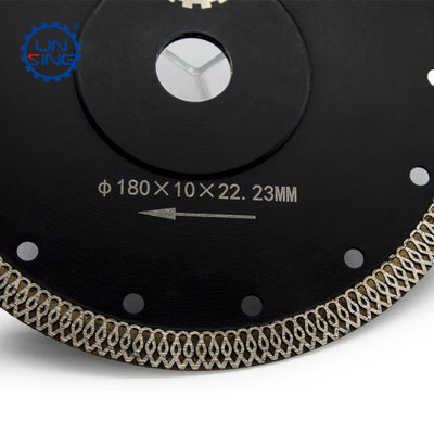 Customized Color Diamond Coated Cutting Disc Teeths 140 for Stone Cutting and Grinding