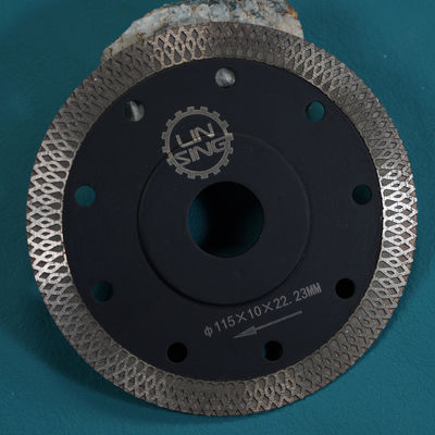 140 Teeths Turbo Saw Blade for Stone Slab and Tile Cutting Wet Dry Cutting Disc