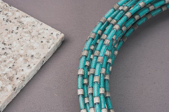 Customized 7.3mm Granite Multi Wire Rope Profiling Saw with Diamond Wire Cutting Tool