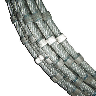 11.0mm Diamond Rope Sintered Diamond Squaring For Stone Block Trimming Stone Cutting Tools