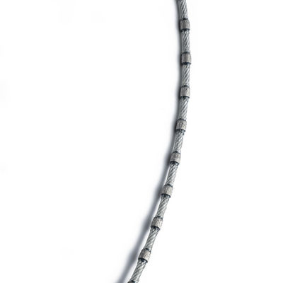 11.0mm Diamond Rope Sintered Diamond Squaring For Stone Block Trimming Stone Cutting Tools