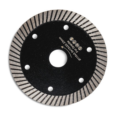 SAW BLADE 4&quot; Cold Press Sintering Diamond Discs Turbo Cutting Disc With Long Lifespan