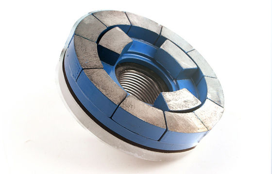 Metal Powder Diamond Satellite Wheel for Polishing Granite Slab 130mm Customized