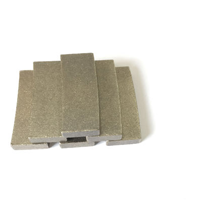 350mm Diamond Saw Blade Segment for Sandstone Fanshaped Design and Golden Color