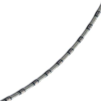 8.3mm 8.8mm 9.0mm Diamond Wire Cutting Rope Saw for Customized Granite Block Profiling