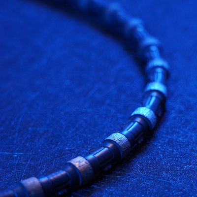 customized support OEM rubber diamond wire rope for quarrying mining marble granite