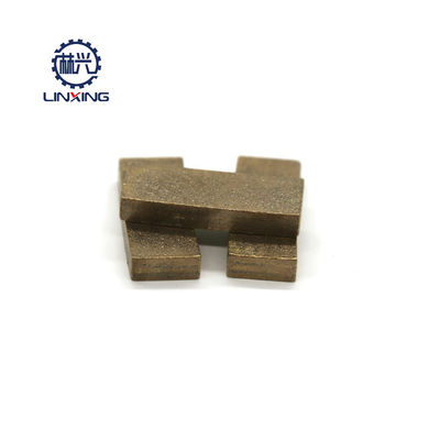 Raw Material Metal Powder Diamond Cutting Segment for Marble Gangsaw