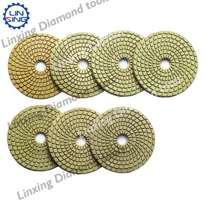 Flexible Diamond Polishing Pads for Marble Pad Type Buffing Pads Customization Obm