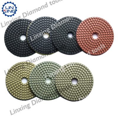Flexible Diamond Polishing Pads for Marble Pad Type Buffing Pads Customization Obm