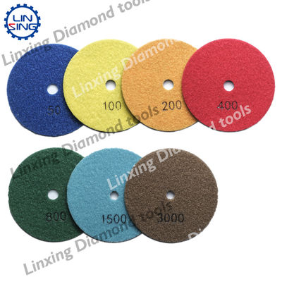 Flexible Diamond Polishing Pads for Marble Pad Type Buffing Pads Customization Obm