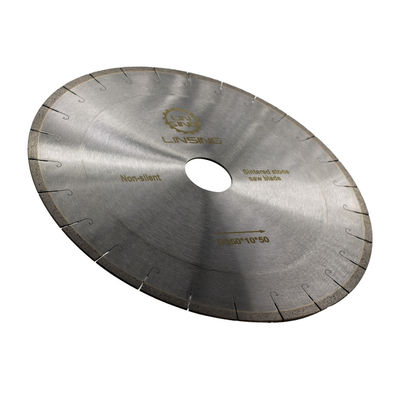 Ti-coated Finishing 350mm J Type Diamond Saw Blade for No Chipping Dekton Cutting