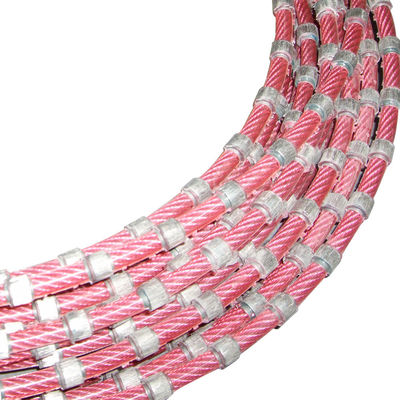 8.8mm Mono Diamond Wire Saw for Fast Cutting Granite Marble Blocks Squaring Profiling