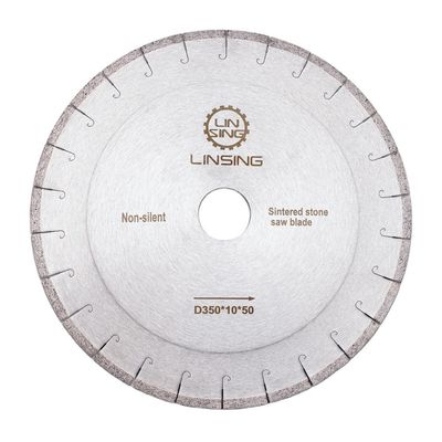 Customized Color 14'' 16'' Silent J-slot Blade for Dekton Marble Cutting Saw Diamond