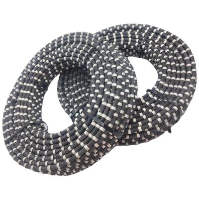 20-40 m2/m Life Span Granite Diamond Wire Saw Rope for Quarry Mining 11.5mm Diameter