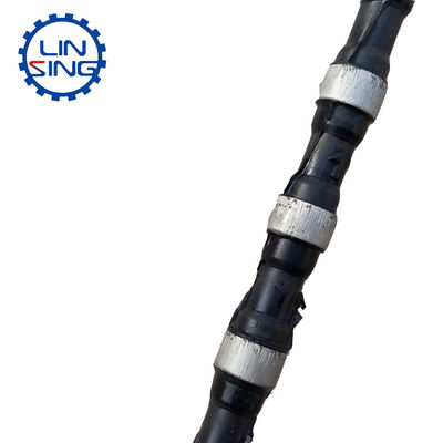 20-40 m2/m Life Span Granite Diamond Wire Saw Rope for Quarry Mining 11.5mm Diameter