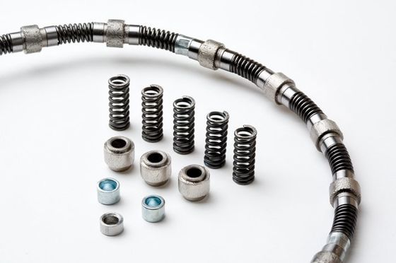 Plastic Connection Diamond Multi-Wire Saw for Granite Block Cutting Diameter D7.3/D6.3mm