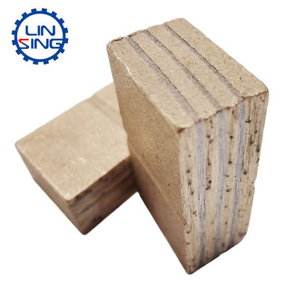 1000-1200-1600mm Blade LINSING Diamond Marble Segment with Silver Welding Technology