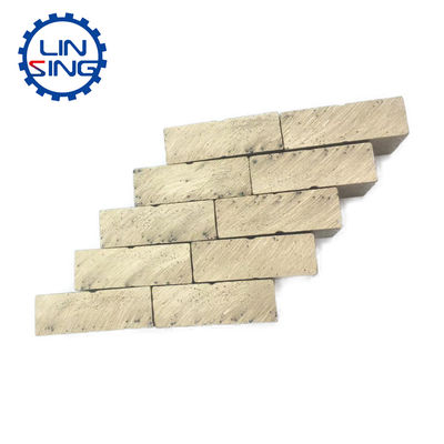 1000-1200-1600mm Blade LINSING Diamond Marble Segment with Silver Welding Technology