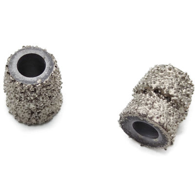 Vacuum Brazed Double Beards Type Diamond Wire Saw Beads for Cutting Granite Quarrying