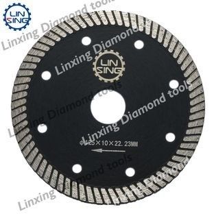 6 1/2in Blade Length Diamond Mesh Turbo Cutting Blade Disc for Heavy Duty and Cutting