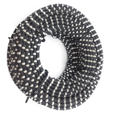 Long Lifespan Diamond Wire 12.0 MM* 40 Rubber Coated for Granite Quarry Rock Cutting