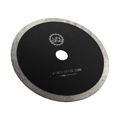 Cut Stone with Confidence Using HOT PRESS D180mm Continuous Rim Diamond Cutting Discs