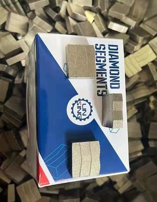 13/15/20mm Silver Multiblade Diamond Segment for Marble Granite Cutting 5.5-6.5MM