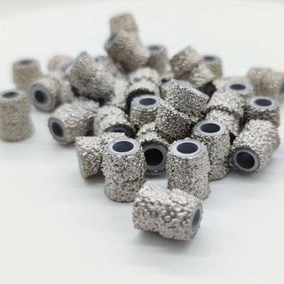 Dry or Wet Cutting Diamond Vacuum Brazed Wire Saw Beads for Marble Sandstone Quarrying